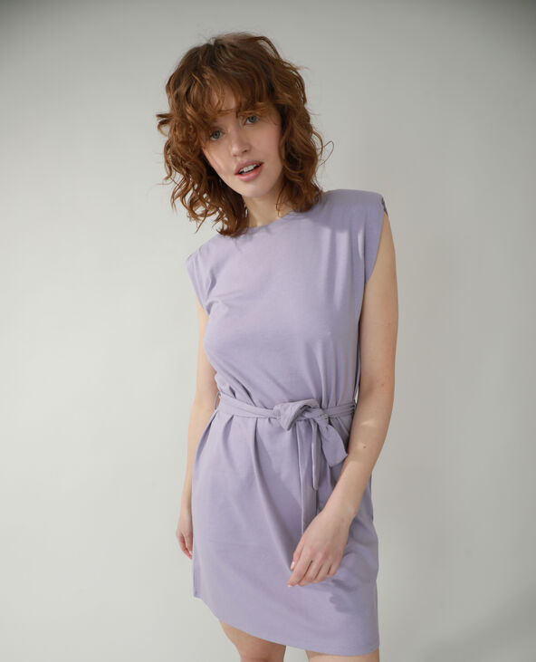 Robe droite à épaulettes lilas - Pimkie
