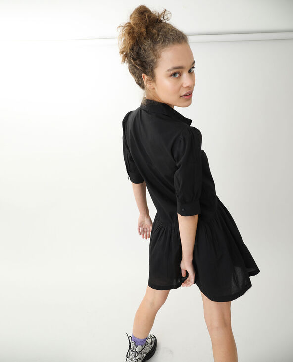 Robe chemise noir - Pimkie