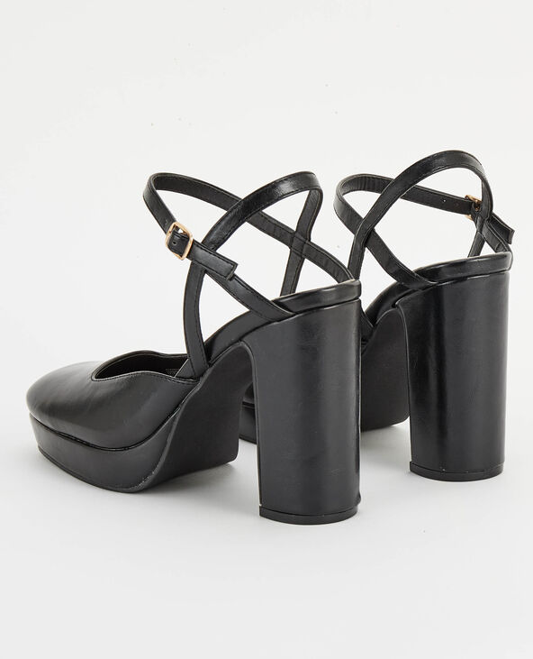 Sandales babies plateforme noir - Pimkie