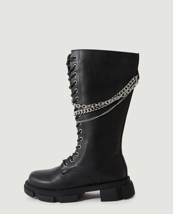 Bottes lacets Pimkie
