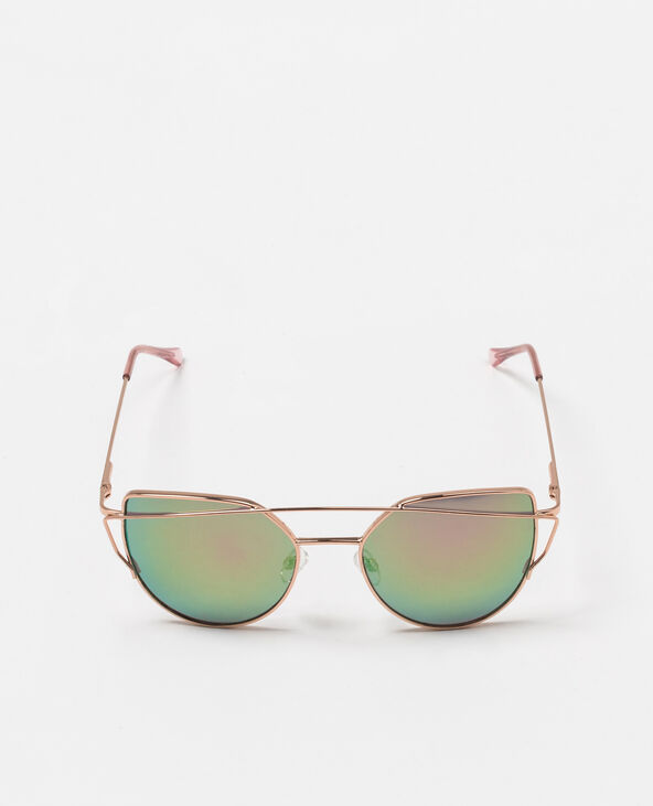 Lunettes de soleil yeux de chats rose - Pimkie