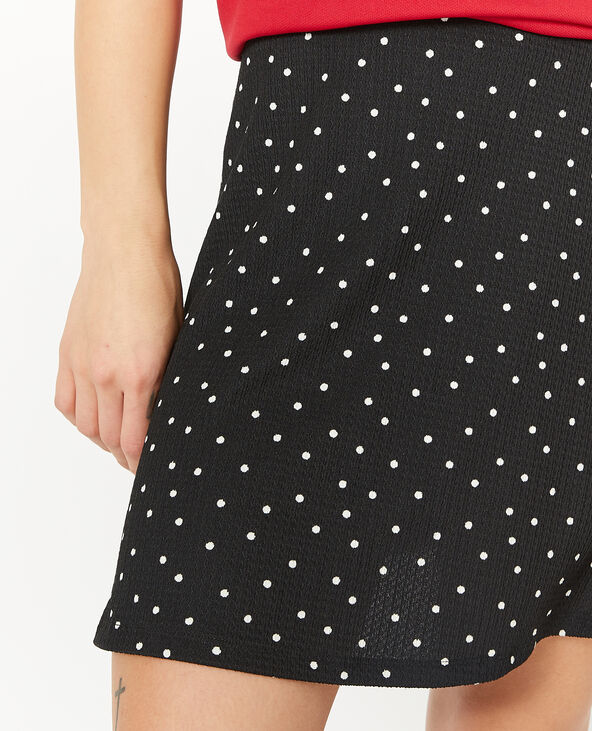 Jupe danseuse motif pois noir - Pimkie