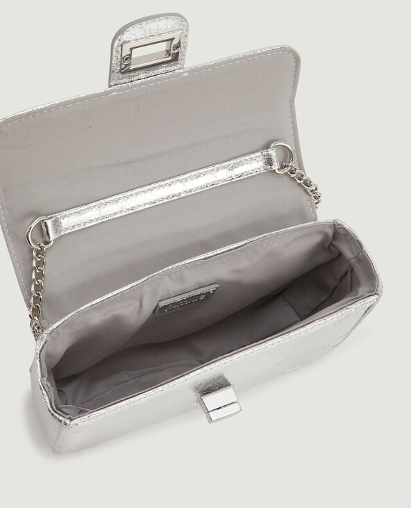 Petit sac irisé argenté - Pimkie