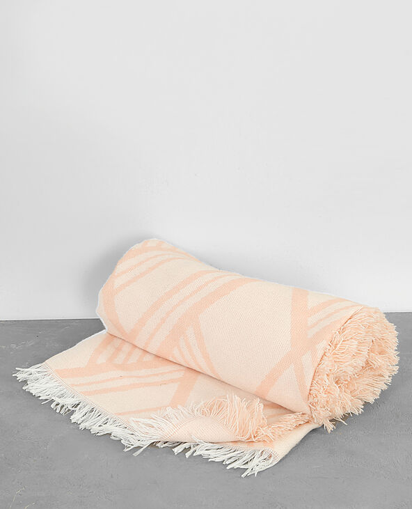 Plaid graphique rose clair - Pimkie