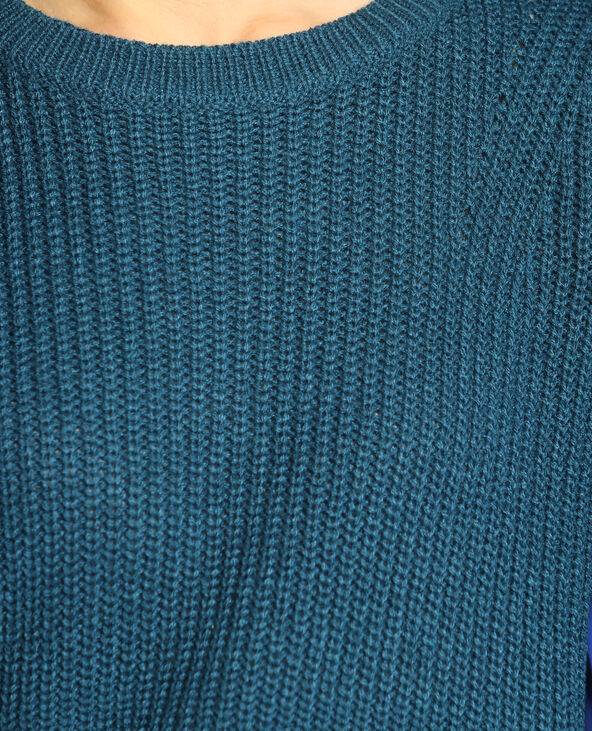 Pull basique bleu foncé - Pimkie