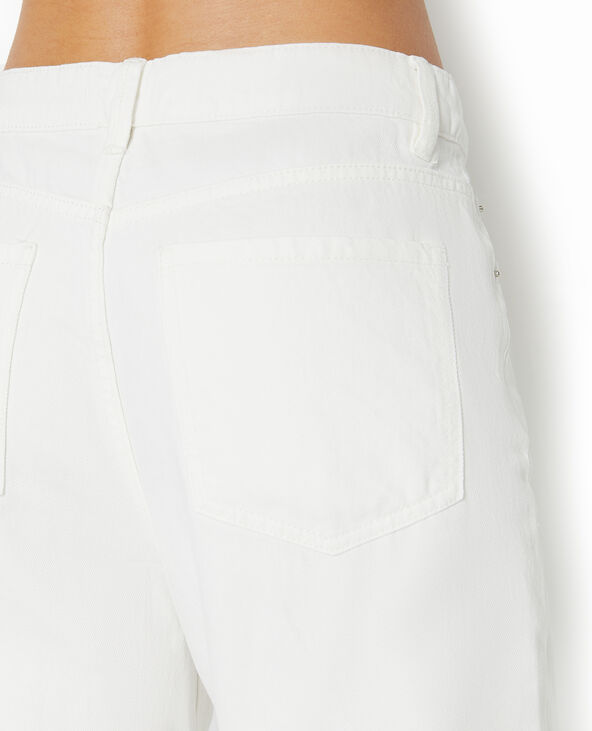 Jean wide loose extra long blanc - Pimkie