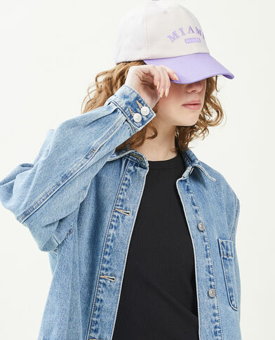 Casquette bicolore blanc - Pimkie