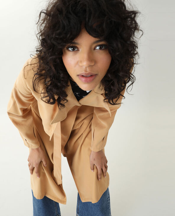 Trench long camel - Pimkie