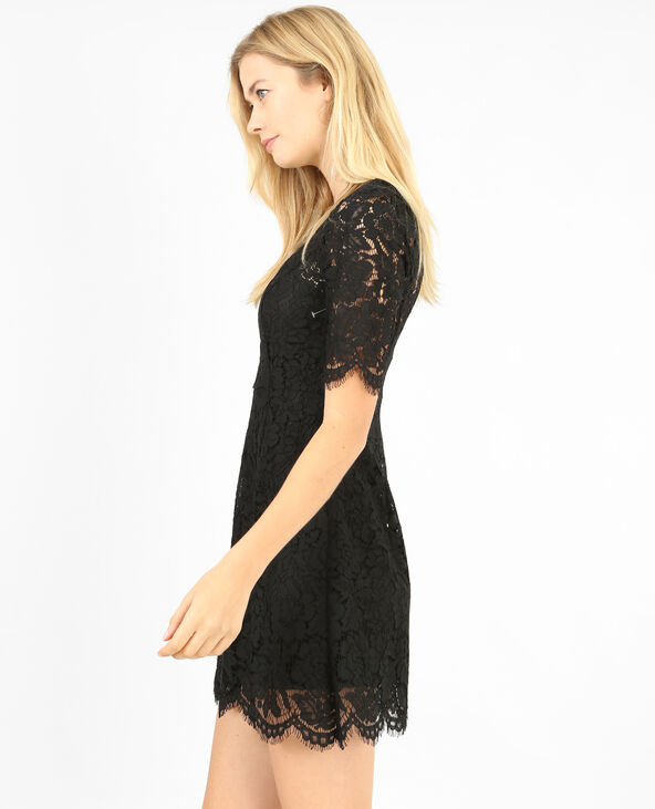 Robe en dentelle noir - Pimkie