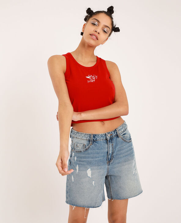 Debardeur cheap rouge pimkie