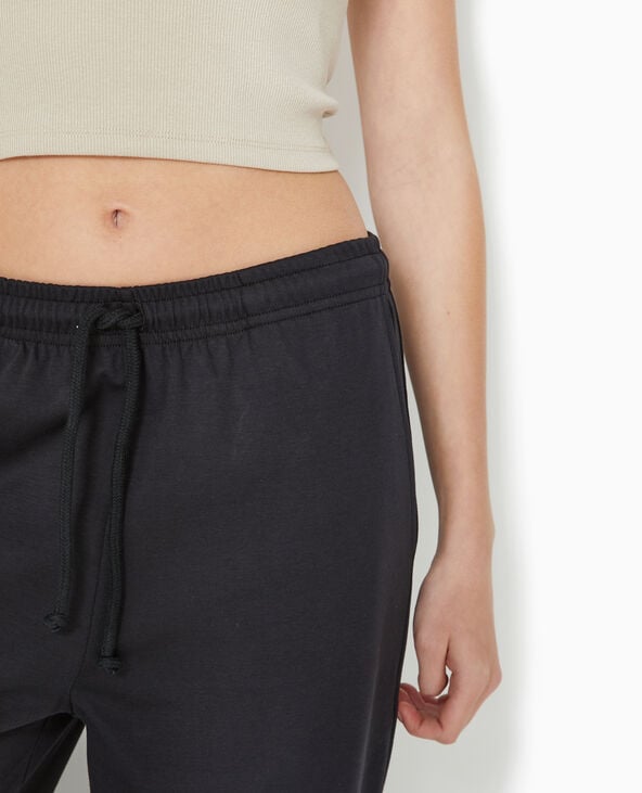 Pantalon de jogging droit noir - Pimkie