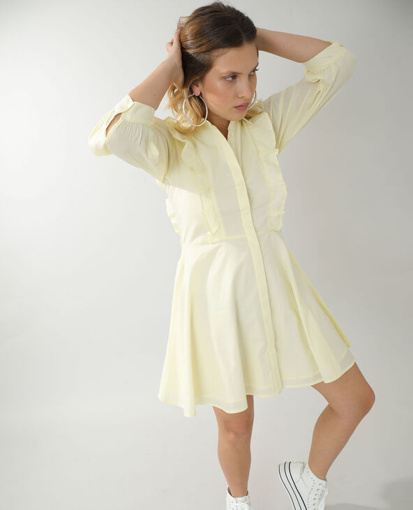 Robe best sale trapeze jaune