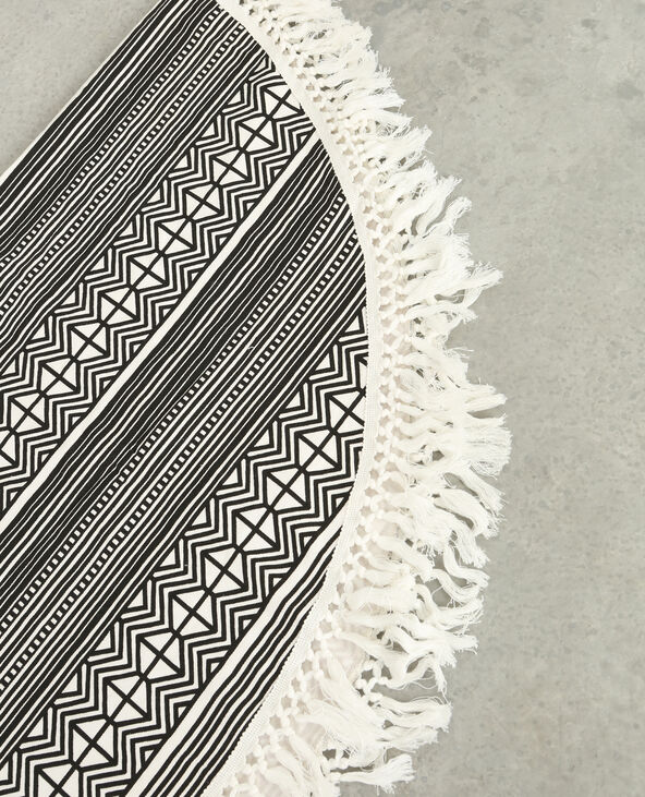 Fouta ronde noir - Pimkie
