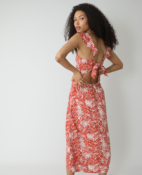 Robe longue marron - Pimkie