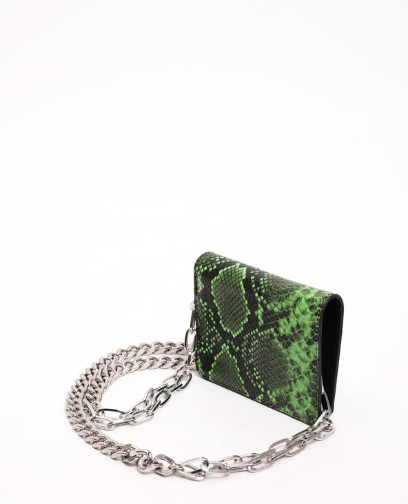Porte-monnaie avec chaînes vert - Pimkie