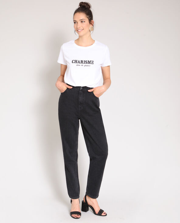 T-shirt charisme blanc - Pimkie