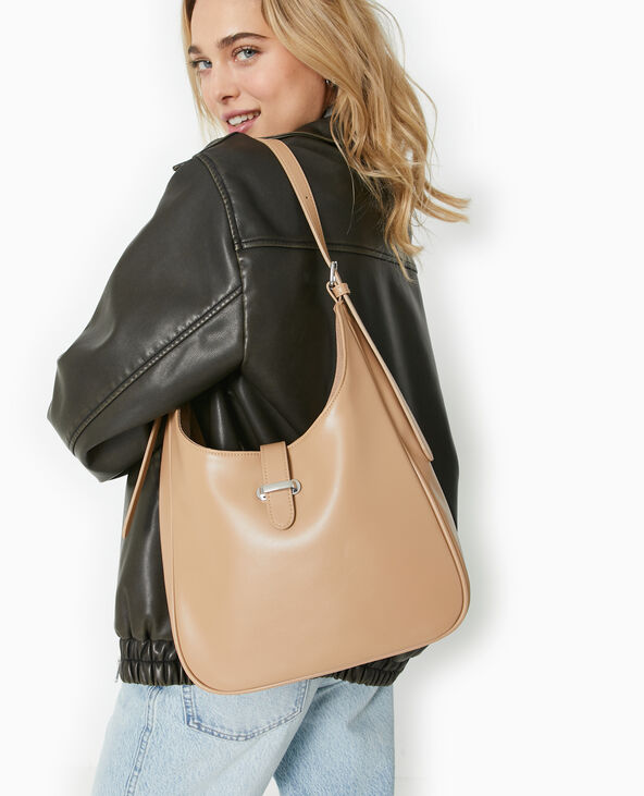 Sac haut porté épaule taupe - Pimkie