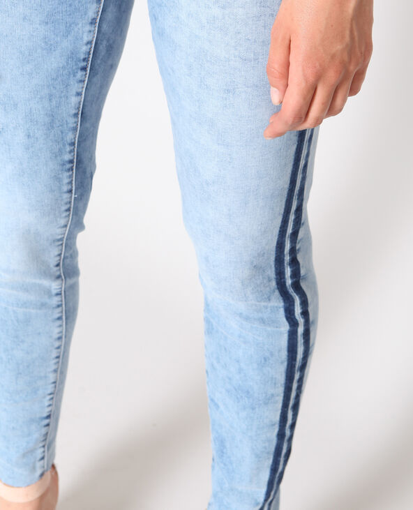 Jean skinny mid waist Jean stoned - Pimkie