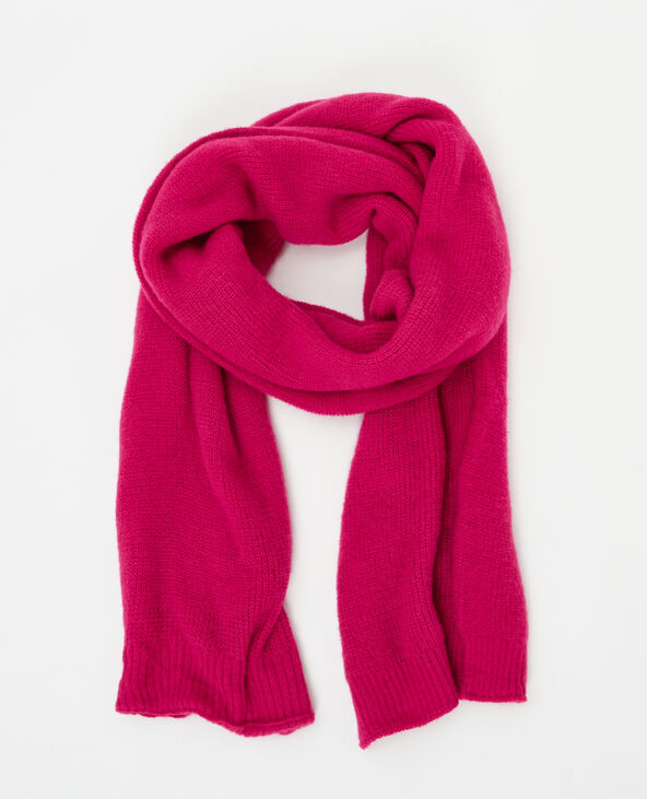 Echarpe chaude rose fuchsia - Pimkie
