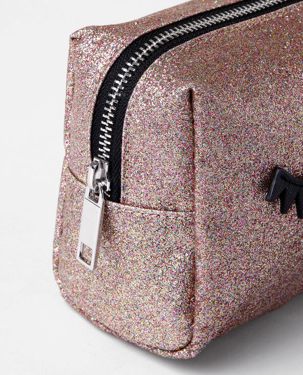Trousse make up glitter eyes doré - Pimkie