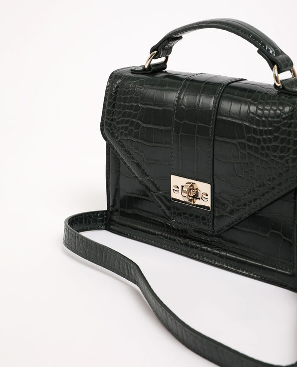Sac boxy valisette vert de gris - Pimkie