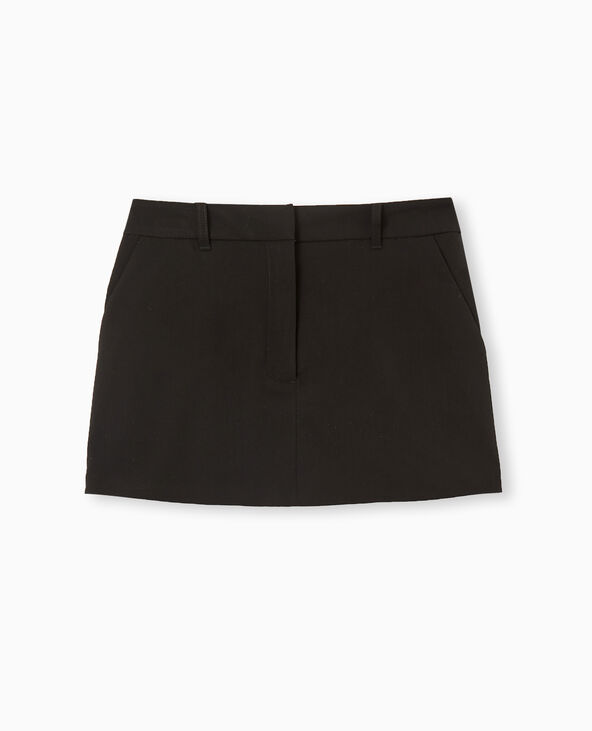 Mini jupe-short city noir - Pimkie