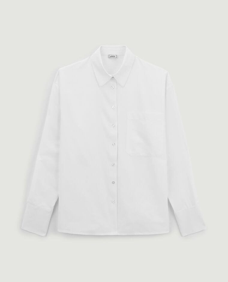 Chemise manches longues blanc - Pimkie