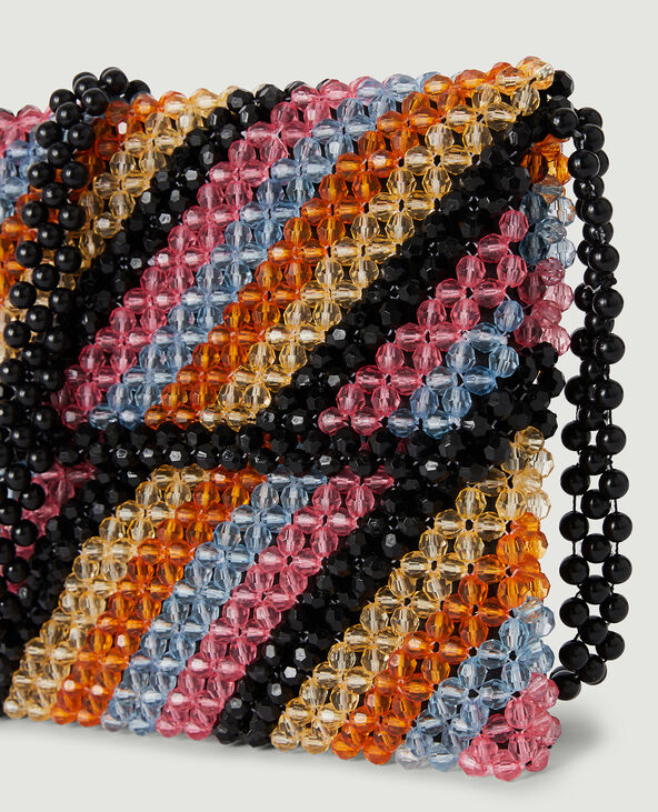 Pochette en perles noir - Pimkie