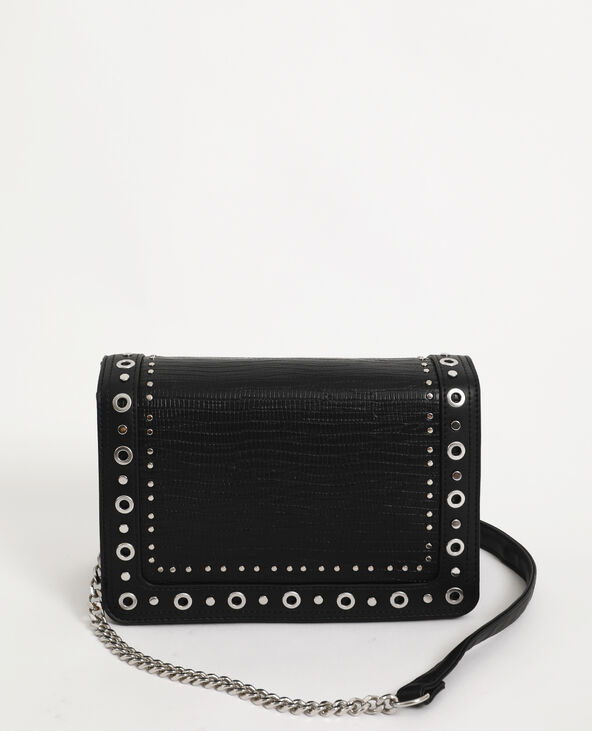 Petit sac clouté noir - Pimkie