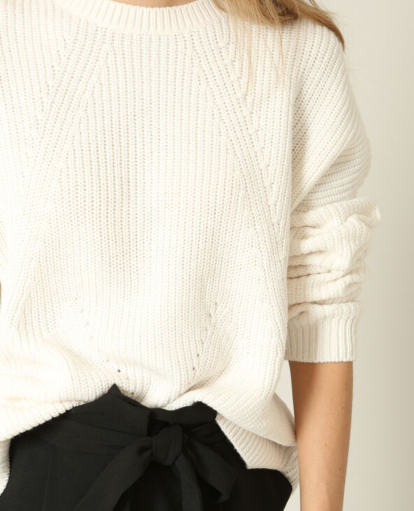 Pull basique écru - Pimkie