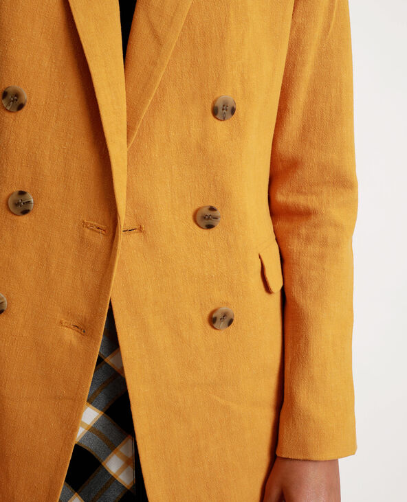 Blazer double boutonnage orange - Pimkie