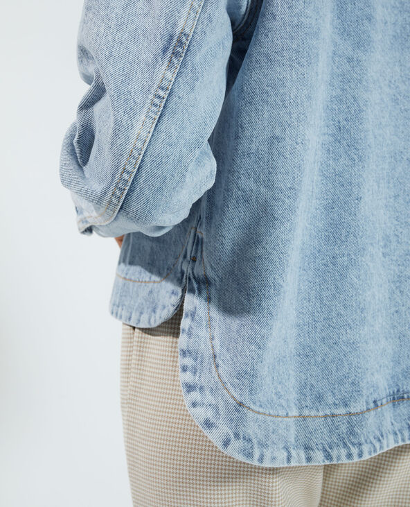 Veste en jean bleu - Pimkie