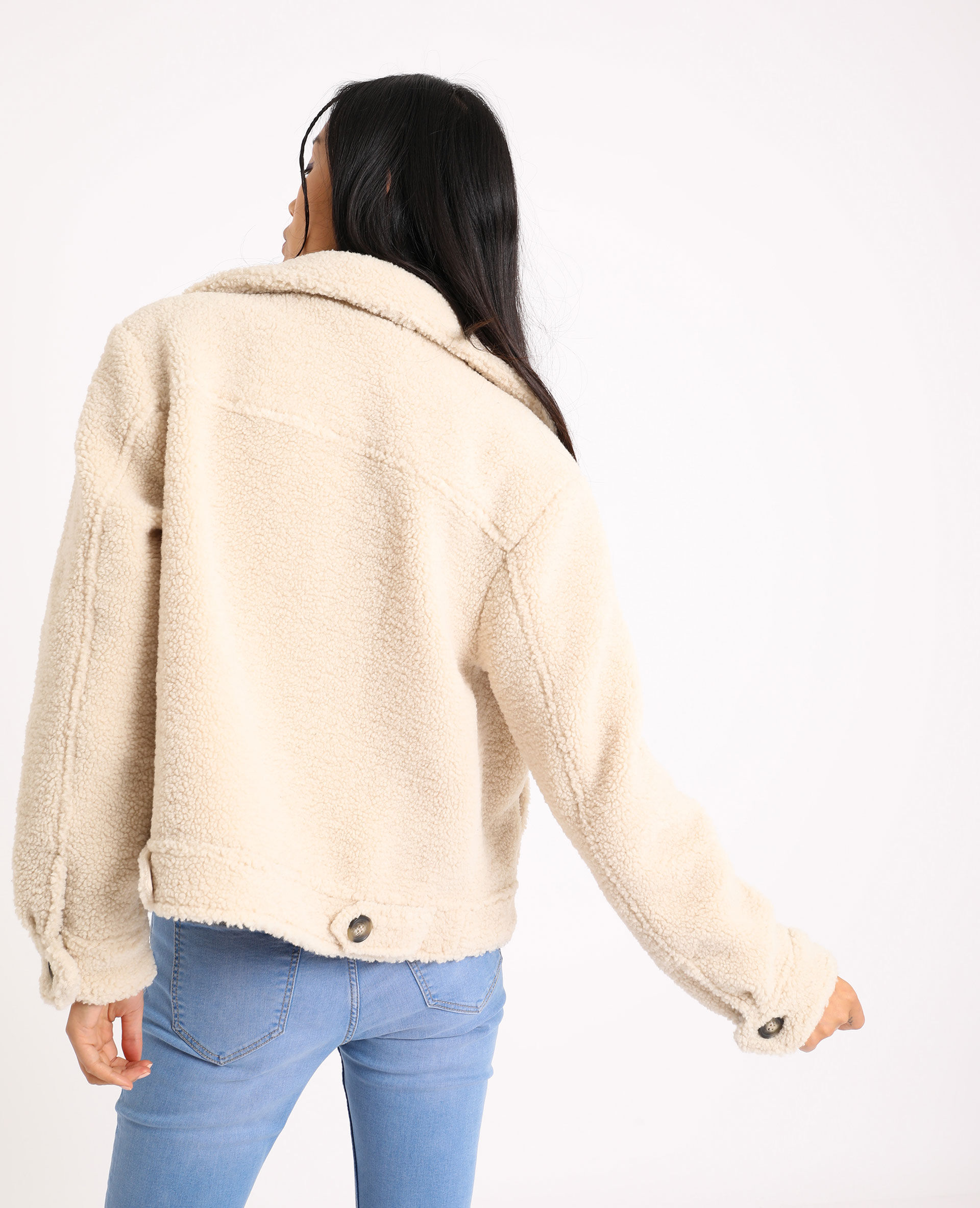 Veste faux mouton