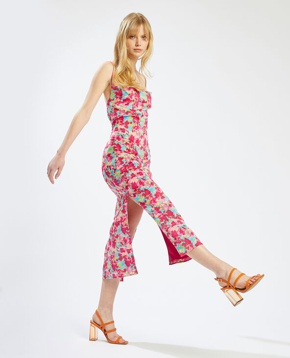 Robe longue motif fantaisie