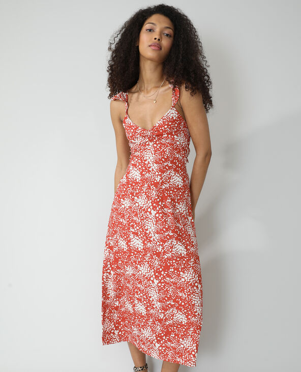 Robe longue marron - Pimkie