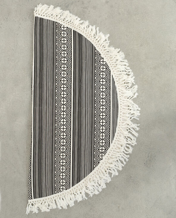 Fouta ronde noir - Pimkie