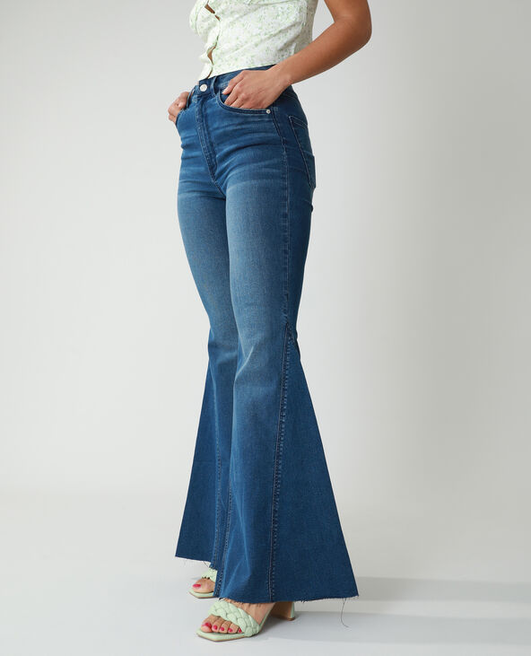 Jean flare high waist