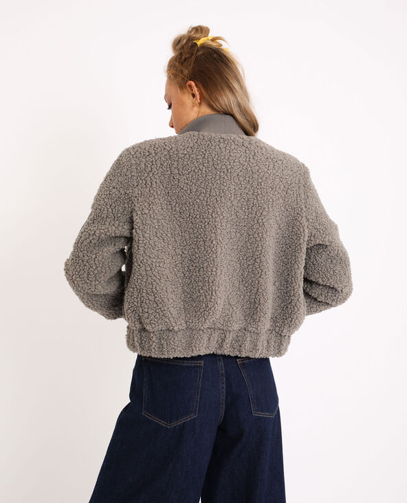 Blouson imitation mouton discount