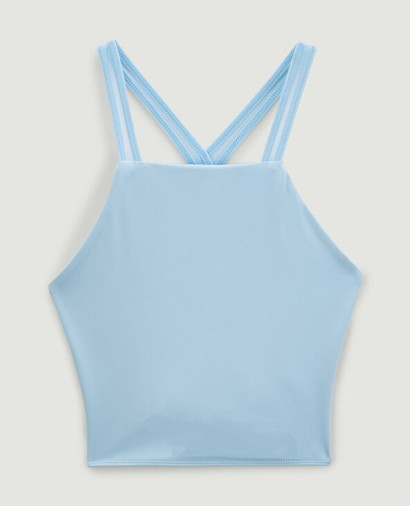 Top de sport bleu - Pimkie