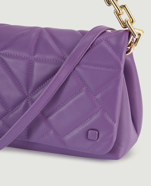 Sac matelassé violet - Pimkie