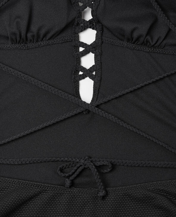 Maillot de bain une pièce noir - Pimkie