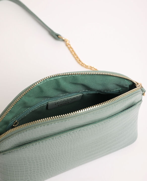 Sac à main demi-lune gris - Pimkie