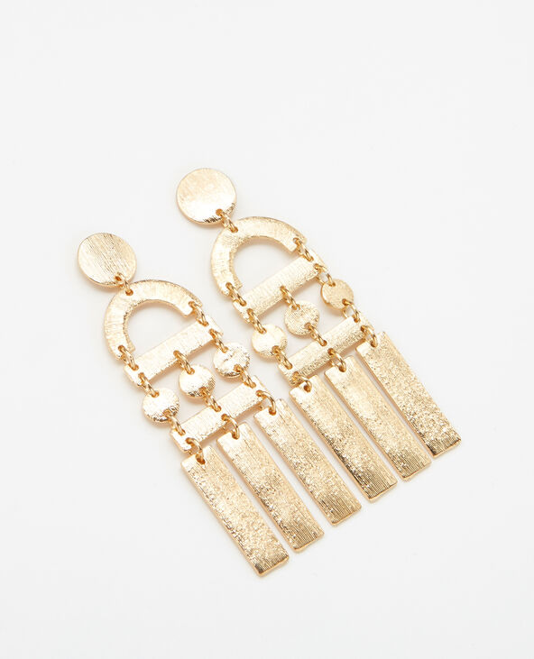 Boucles d'oreilles métal XL doré - Pimkie