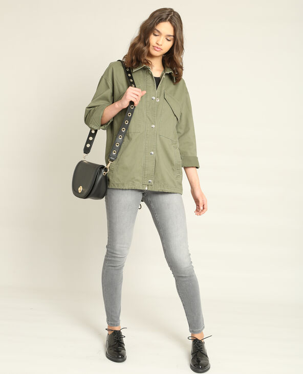 Veste army vert de gris - Pimkie