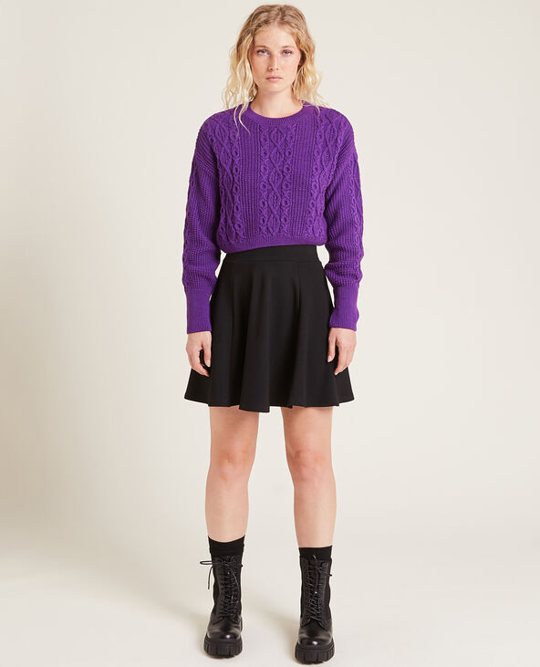 Jupe patineuse noir - Pimkie
