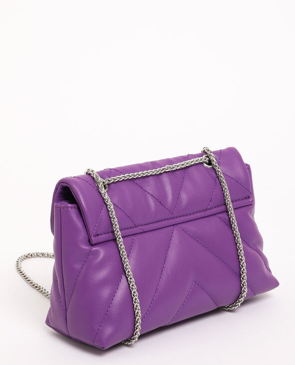 Sac matelassé violet - Pimkie