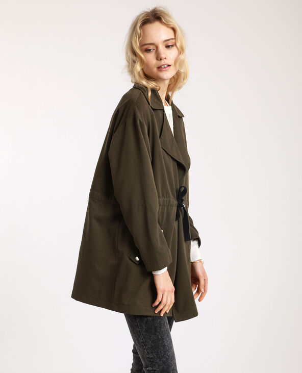Trench fluide vert kaki - Pimkie