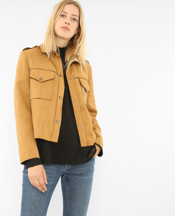 Veste suedine