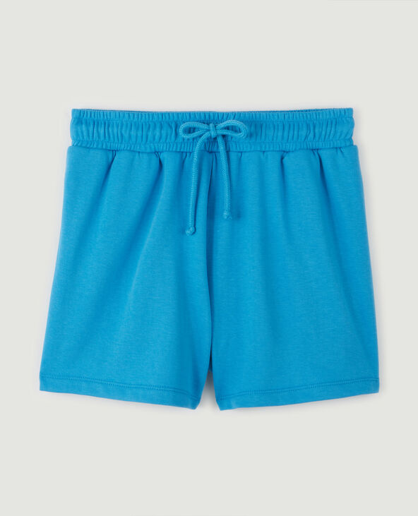 Short en molleton bleu - Pimkie