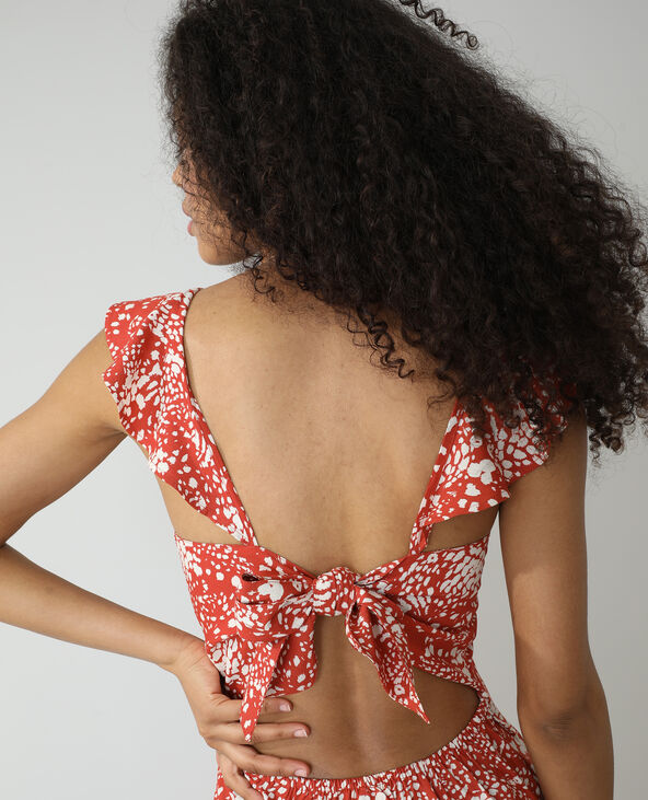 Robe longue marron - Pimkie